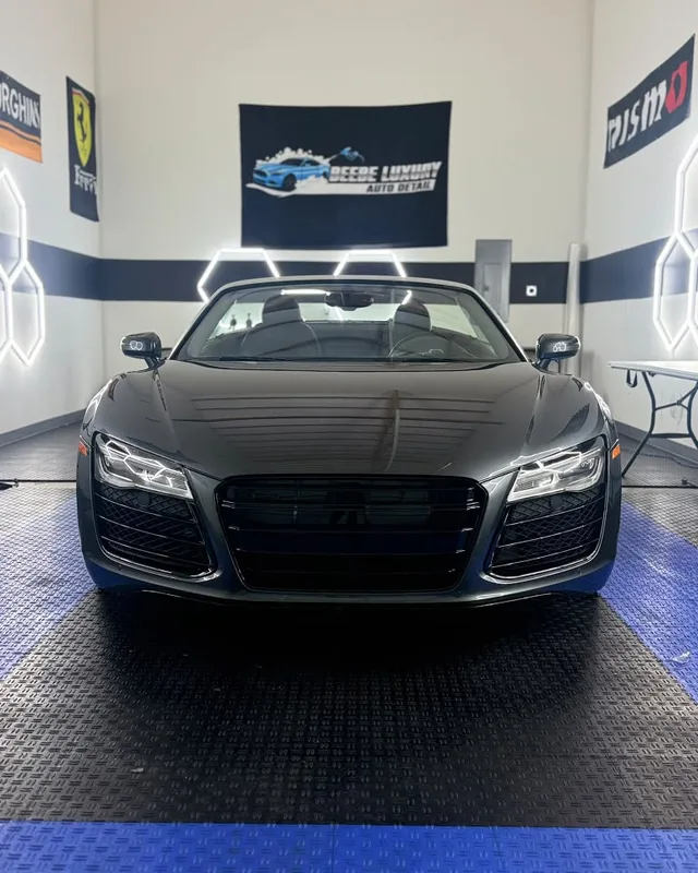 Audi R8 — Full body PPF + PPF ceramic coating, by Beebe Luxury Auto Detail